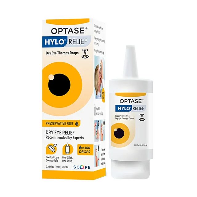 Optase Hylo Relief Dry Eye Drops