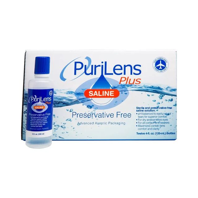 PuriLens Plus Preservative Free Saline